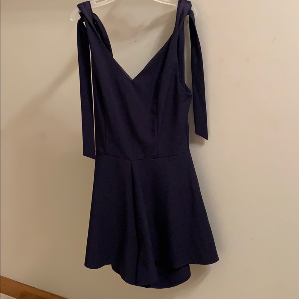 Navy blue dress